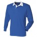 Front Row Kid's Long Sleeve Plain Rugby Shirt