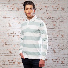 Front Row Men's Striped Rugby Shirt