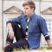 Front Row Men's Long Sleeve Denim Shirt