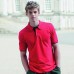 Front Row Men's Contrast Pique Polo Shirt