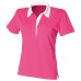 Front Row Women's Short Sleeve Stretch Rugby Shirt