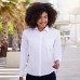 Fruit Of The Loom Lady-fit Long Sleeve Poplin Shirt