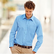 Fruit Of The Loom Men's Long Sleeve Poplin Shirt