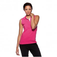 Gamegear Ladies Sports Sleeveless Polo Shirt