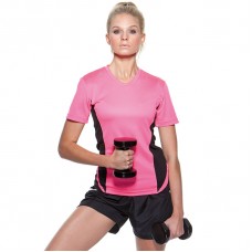 Gamegear Women's Cooltex Team Top V-neck Short Sleeve Shirt
