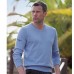 Glenmuir Men's Eden Cotton V-neck Sweater
