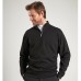 Glenmuir Falmouth Cotton Interlock Slipover Zip-neck Top