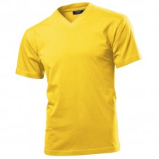 Hanes Men's High V-neck T-shirt