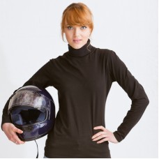 Henbury Ladies Long Sleeved Roll Neck Top Henbury Ladies Long Sleeved Roll Neck Top