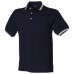 Henbury Men's Double Tipped Collar And Cuff Polo Shirt Henbury Men's Double Tipped Collar And Cuff Polo Shirt
