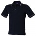 Henbury Men's Tipped Collar And Cuff Polo Shirt