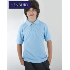 Henbury Kid's 65/35 Poloy/cotton Pique Fabric Polo Shirt