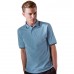 Henbury Men's Contrast Tipped Pique Fabric Polo Shirt