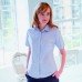 Henbury Women's Short Sleeve Classic Oxford Shirt Henbury Women's Short Sleeve Classic Oxford Shirt