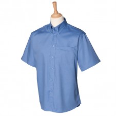 Henbury Women's Lightweight Short Sleeve Oxford Shirt