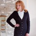 Women's V-button Cardigan