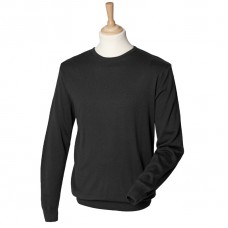 Henbury Men's Crew Neck Jumper