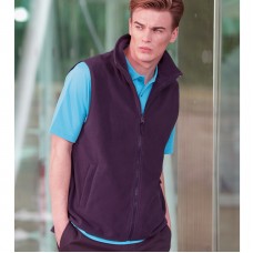 Henbury Men's Sleeveless Microfleece Jacket