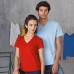 Kariban Men's Short Sleeve V-neck T-shirt