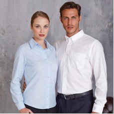 Kariban Men's Long Sleeve Easycare Oxford Shirt