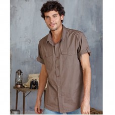 Kariban Men's Tropical Short Sleeved Shirt