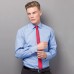 Kustom Kit Men's Tailored Business Long Sleeve Shirt