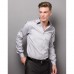 Kustom Kit Men's Contrast Premium Long Sleeve Oxford Shirt