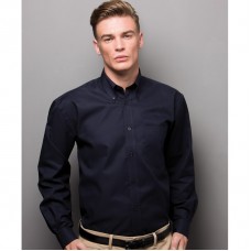 Kustom Kit Men's Workplace Oxford Long Sleeved Shirt