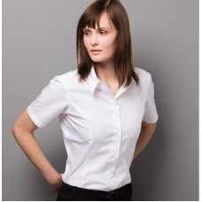 Kustom Kit City Short Sleeve Business Blouse
