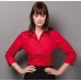 Kustom Kit Women's Premium 3/4 Sleeved Oxford Shirt