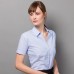 Kustom Kit Womens Pin Stripe Short Sleeve Shirt