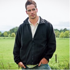 Okarma Men's Recycled Bottle Polyester Full Zip Fleece