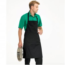 Premier 100% Fairtrade Cotton Bib Apron With Pocket