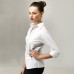 Premier Women's 3/4 Sleeve Poplin Blouse