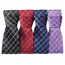 Premier Men's Line Check Tie