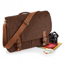 Vintage Canvas Satchel Messenger
