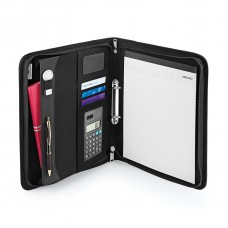 Quadra Burbank Deluxe Zipper Portfolio