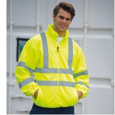 Rty High Visibility Full Zip Fleece Jacket
