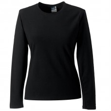 Russell Women's Fitted Long Sleeve Crew Neck T-shirt