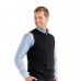 Russell Collection Mens V-neck Sleeveless Knitted Sweater