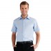 Russell Collection Men's Easycare Tailored Short Sleeve Oxford Shirt