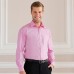Russell Collection Men's Eastcare Long Sleeved Poplin Fabric Shirt