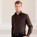 Russell Collections Men's Easycare Long Sleeved Fitted Shirt