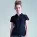 Skinni Fit Women's Thick And Thin Yarn Polo Shirt