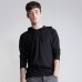 Skinni Fit Men's Long Sleeve Hooded T-shirt