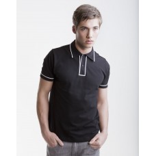Skinni Fit Men's Contrast Trim Polo Shirt