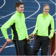 Tombo Teamsport Men's High Visibility Showerproof Jacket