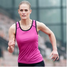Tombo Teamsport Women's Action Fit Running Vest