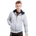Awdis Just Hoods Adult's Full Zipped Fur Lined Chunky Hoodie