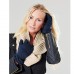 Beechfield Adult's Ribbed Knit Delux Infinity Scarf